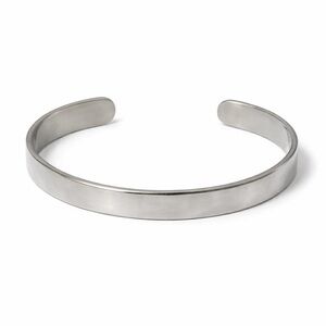Cuff silver Bracelet Stainless Steel NEW